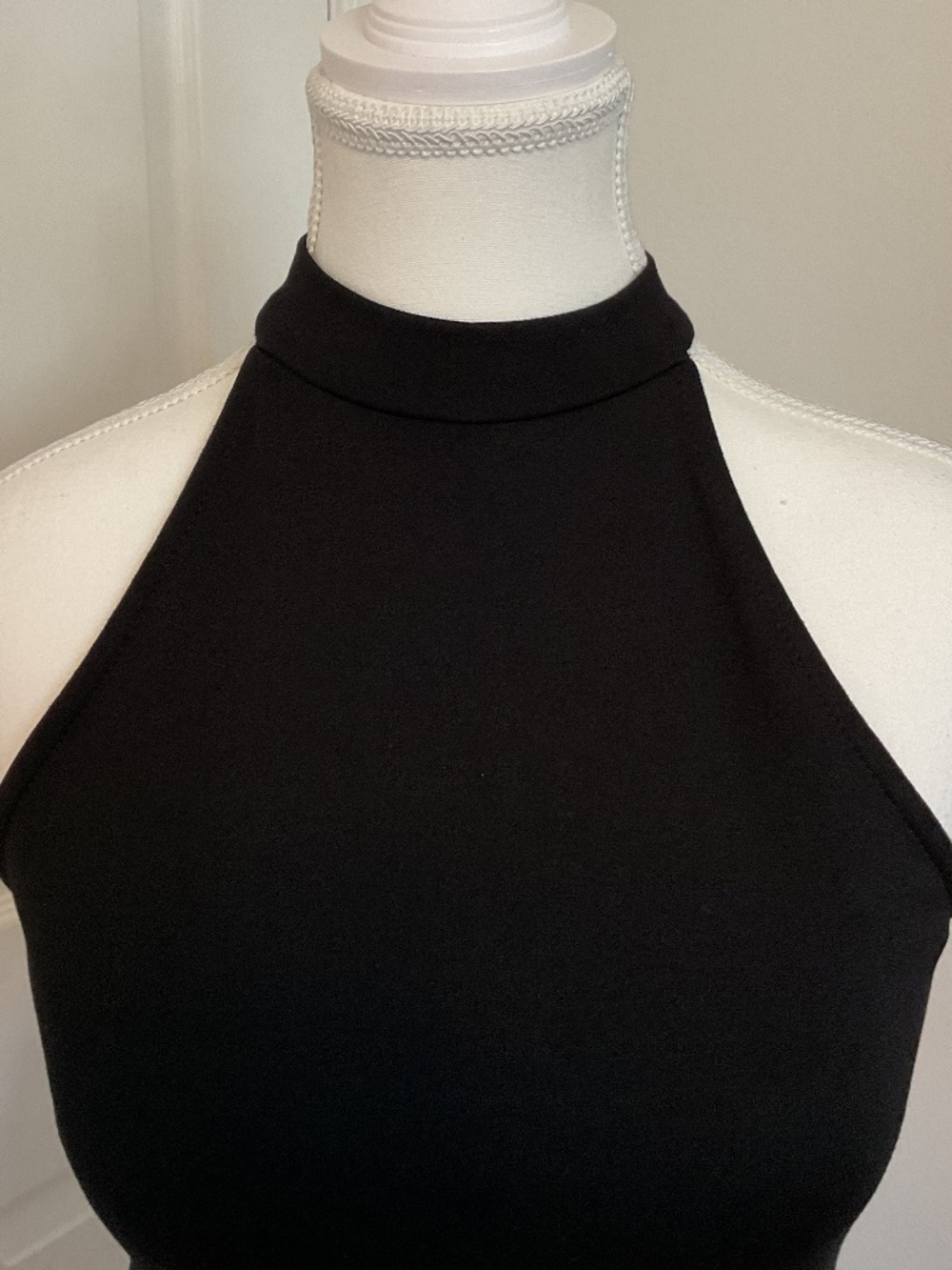 🤩 Rolla Coster Dress Black Halter Cocktail - size S - Picture 2 of 5